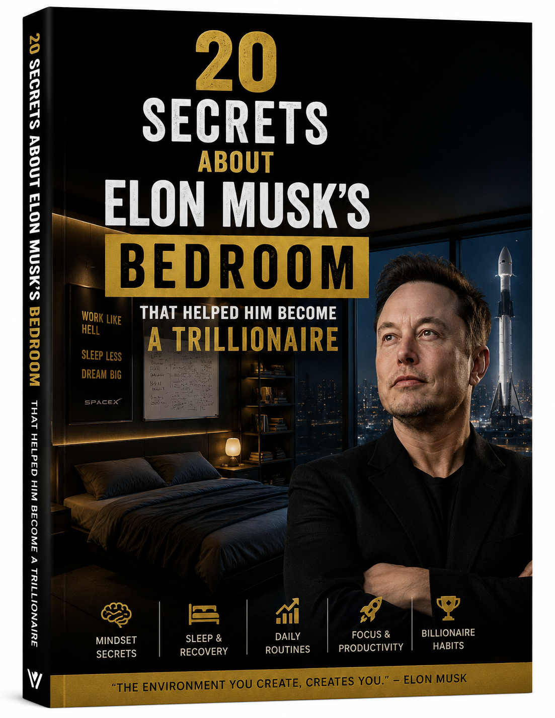 20 Secrets about Elon Musk's Bedroom that helped him become a trillionaire